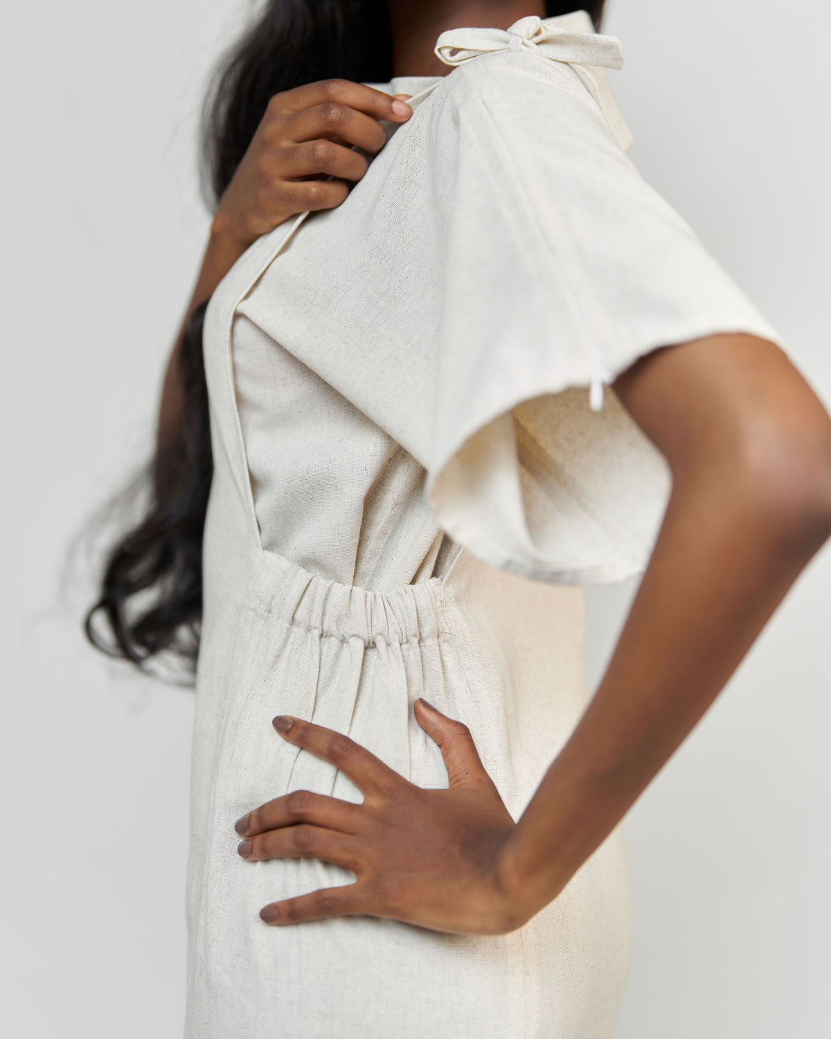 Efe dress – undyed by The Sustainabilaty Lifestyle – view 3