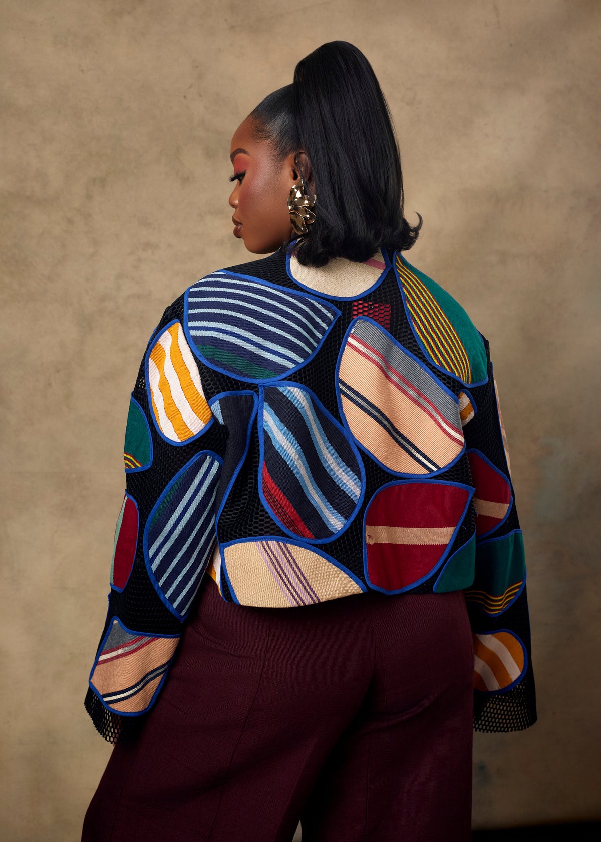 Patchwork Jacket by Andrew Tabitha – view 5
