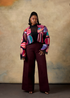Patchwork Crop Jacket by Andrew Tabitha