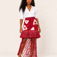 Emána Knotted Mesh Skirt by EKI KERE – view 1