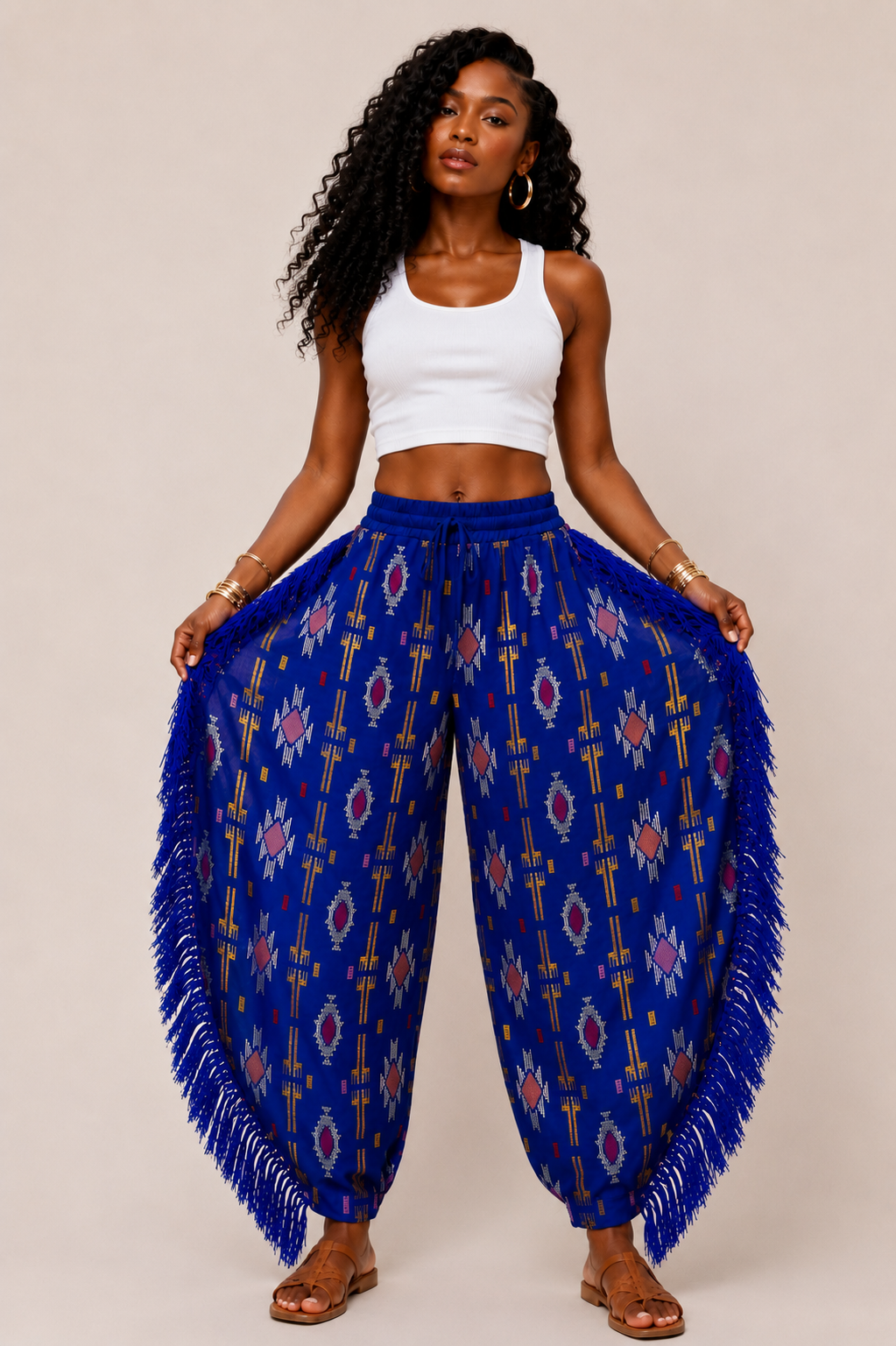 Nanya Barrel Pants - Blue