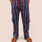 Cargo Pants - Navy/Red/White