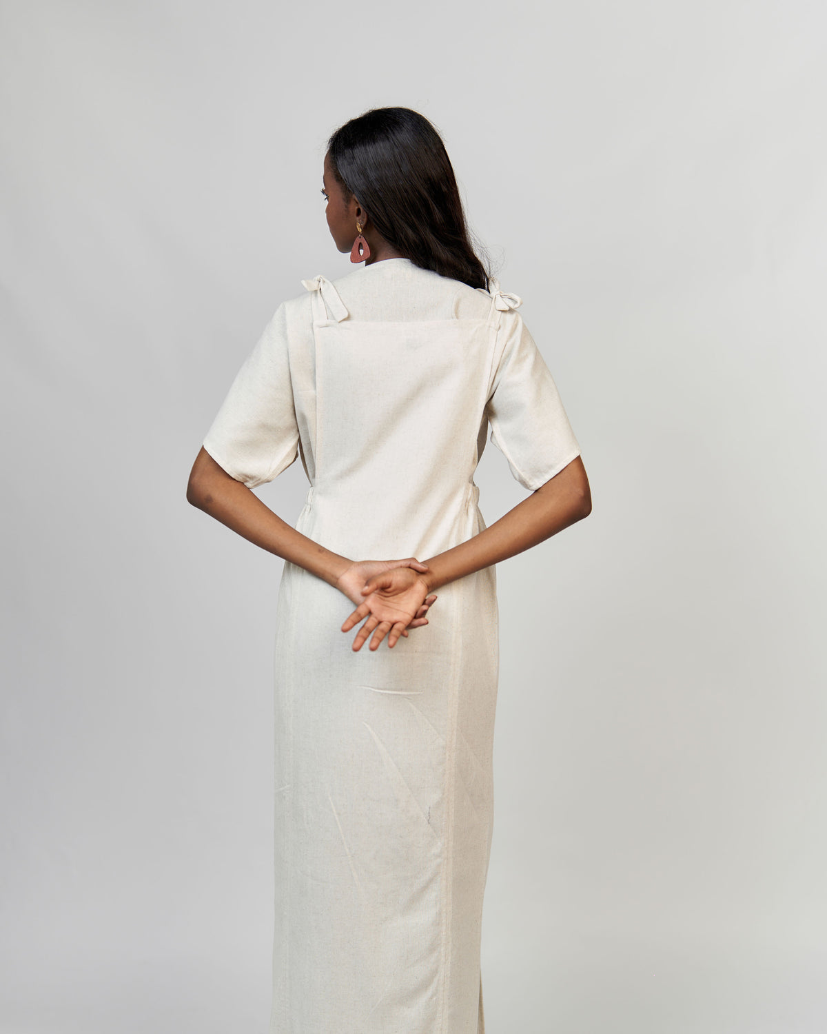Efe dress – undyed by The Sustainabilaty Lifestyle – view 2