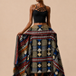 Akwete Skirt - Blue/Red