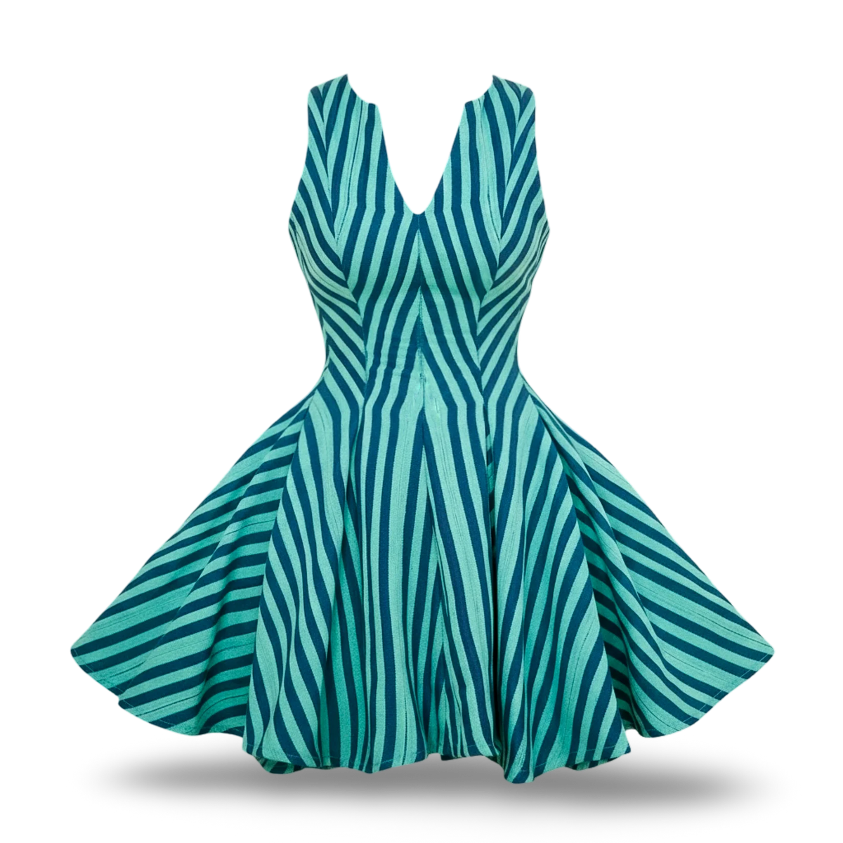 Green Chapel Dress by Sheye Oladejo