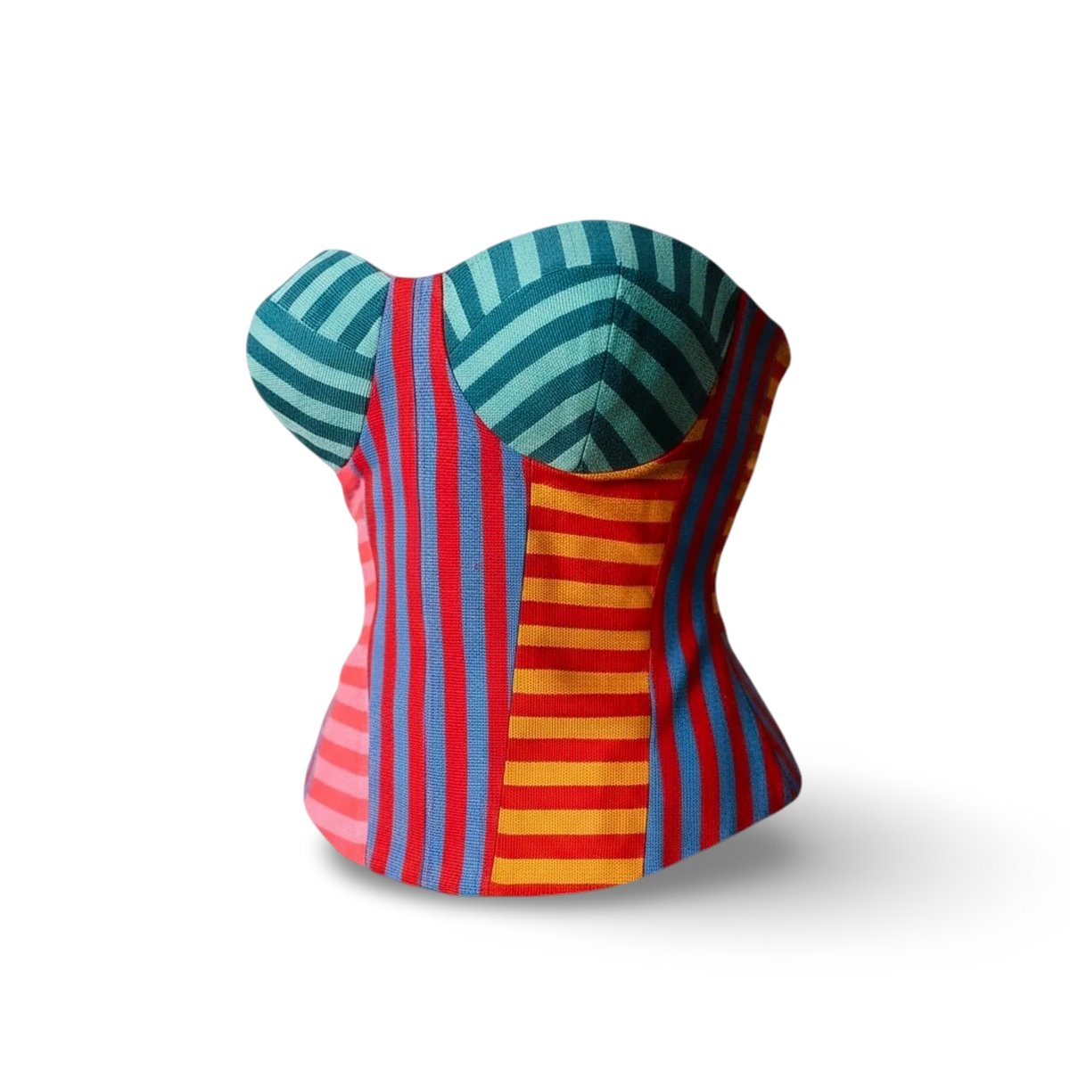 Aro Corset Top – Multicolor by Sheye Oladejo – view 2