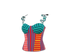 Aro Corset Top – Multicolor by Sheye Oladejo – view 1