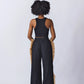 Mba Pant — Black Linen by EKI KERE – view 3