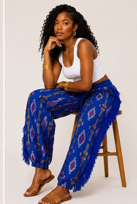 Nanya Barrel Pants - Blue