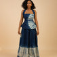 Rinni Adire Two-Piece Set - Blue